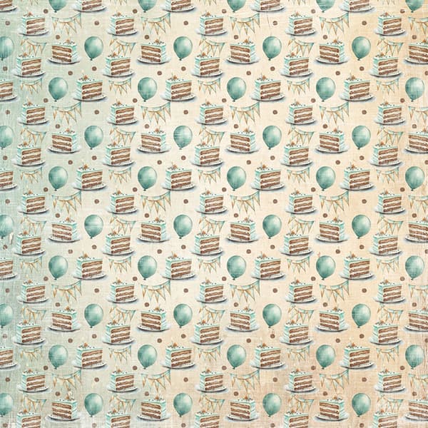 Paper Pack 12x12 - Reprint - Birthday