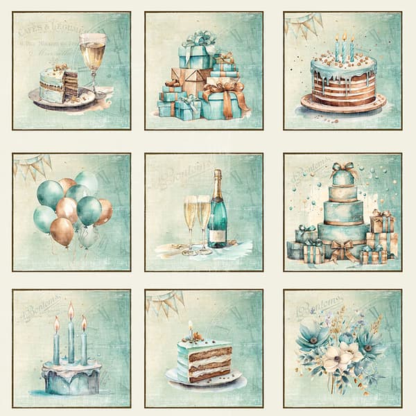 Paper Pack 12x12 - Reprint - Birthday