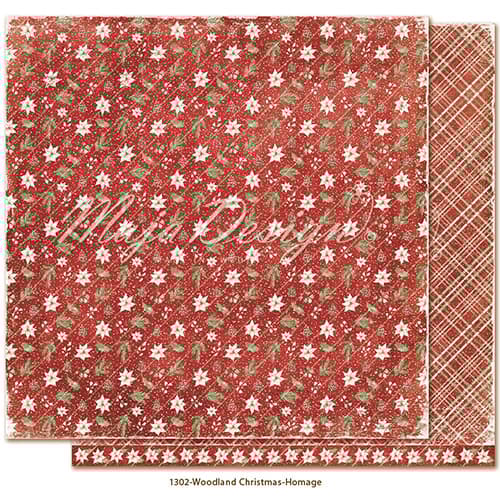 Paper Pad 36 ark Maja Design 6x6 - Woodland Christmas