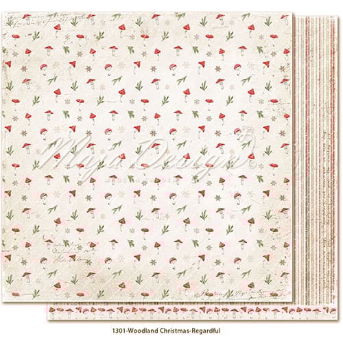 Paper Pack 12"x12" Maja Design - Woodland Christmas