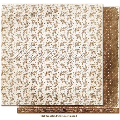 Paper Pack 12"x12" Maja Design - Woodland Christmas