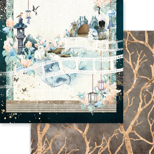 Paper Pad 8x8 - Asuka - Moon Bunny Dream