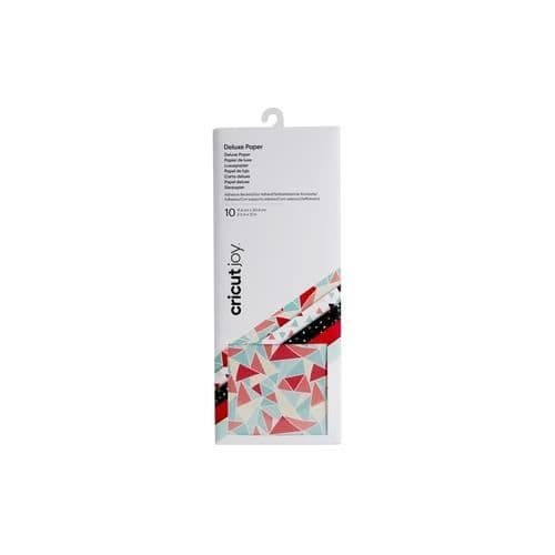 Deluxe självhäftande papper - CRICUT - Kalejdoskop - Flerfärgat - 12" - 10 ark