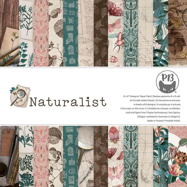 Paper Pad 12x12 - P13 - Naturalist