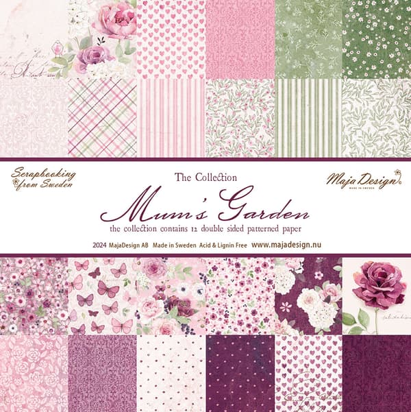 Paper Pack 12"x12" Maja Design - Mum's Garden