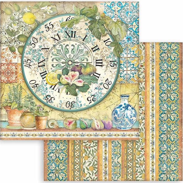 Paper Pad Stamperia - 12x12 Tum - Blue Dream