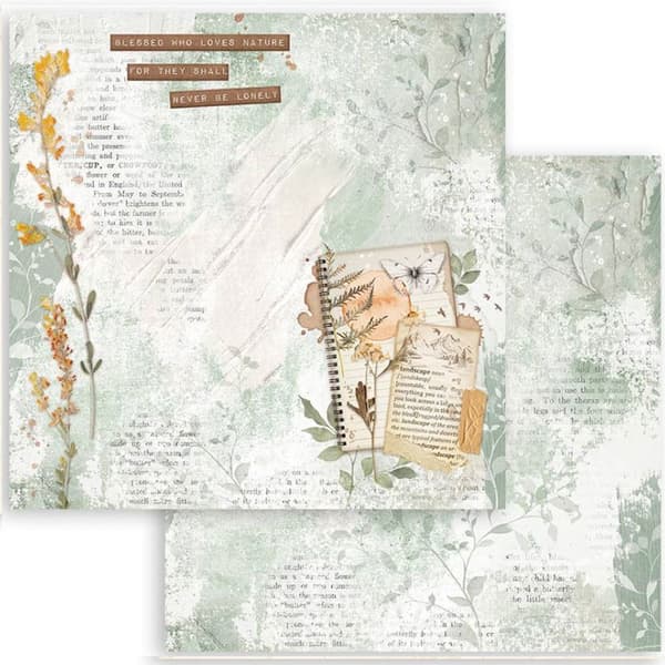 Paper Pad Stamperia 12x12 Tum - Secret Diary