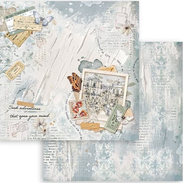 Paper Pad Stamperia 12x12 Tum - Secret Diary