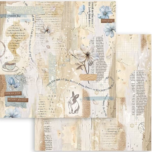Paper Pad Stamperia 12x12 Tum - Secret Diary