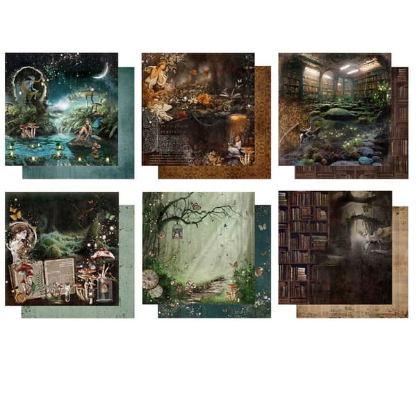 Paper Pad Prima Marketing - Nature Academia - 12x12 Tum