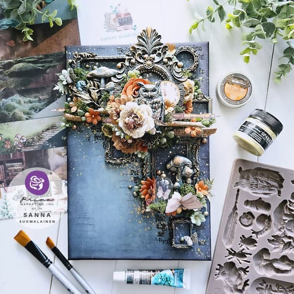 Paper Pad Prima Marketing - Nature Academia - 6x6 Tum