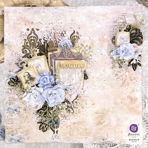Paper Pad Prima Marketing - Bohemian Heart - 6x6 Tum