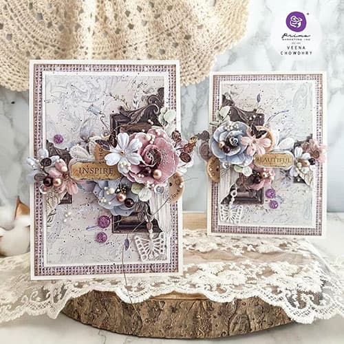 Paper Pad Prima Marketing - Bohemian Heart - 6x6 Tum