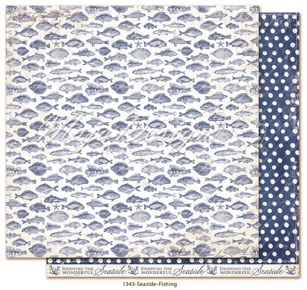 Paper Pack 6"x6" Maja Design - Seaside - 36 ark