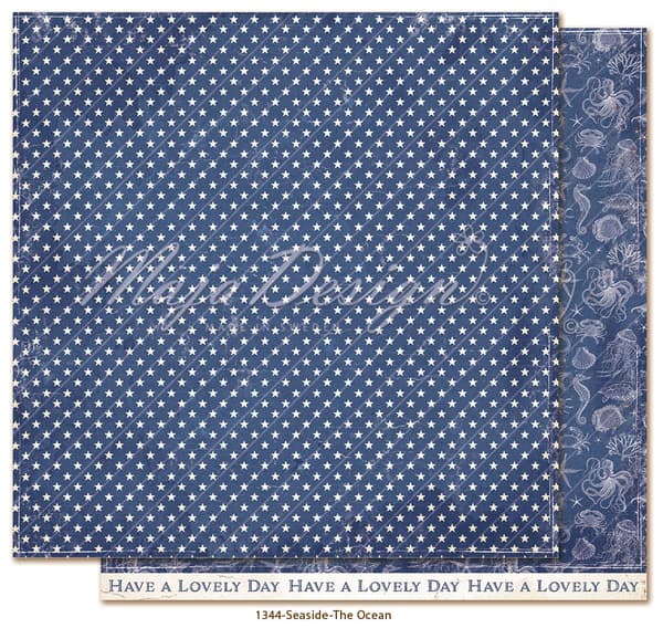 Paper Pack 6"x6" Maja Design - Seaside - 36 ark