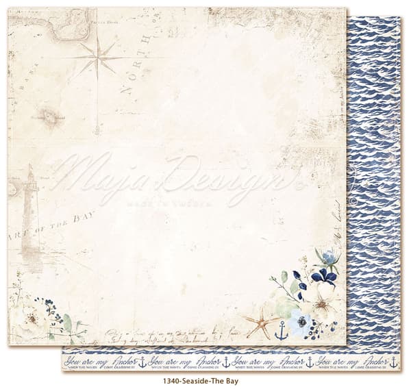 Paper Pack 6"x6" Maja Design - Seaside - 36 ark