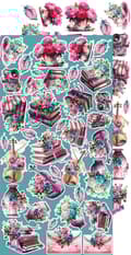 Miniatyrbild 9 av 11: Paper Pack Extra Set I - Craft O Clock - Soulflowers