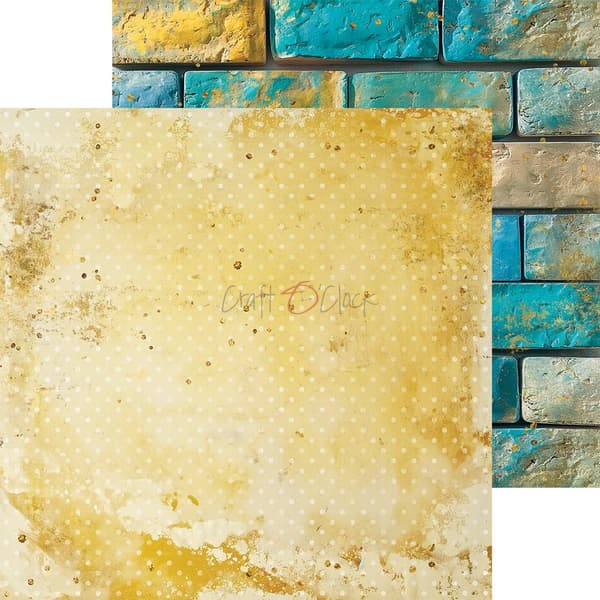 Paper Pad 8x8 - Craft O Clock - Sunset Mood + Basic Paper
