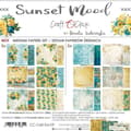 Miniatyrbild 1 av 11: Paper Pad 8x8 - Craft O Clock - Sunset Mood + Basic Paper