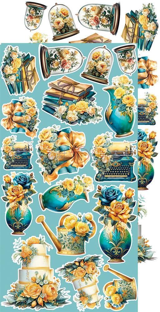 Paper Pack Extra Set Combo - Craft O Clock - Sunset Mood