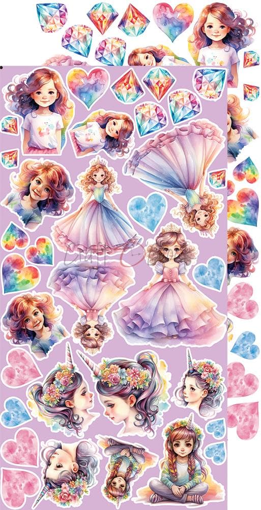 Paper Pack Extra Set - Craft O Clock - Unicorn Sweet
