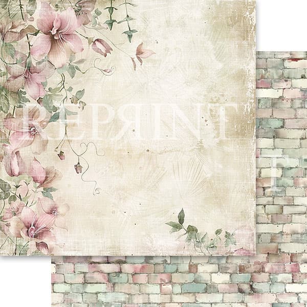 Paper Pad 12x12 - Reprint - Girly