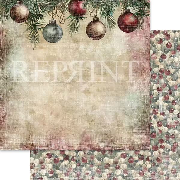 Paper Pad 12x12 - Reprint - X-Mas