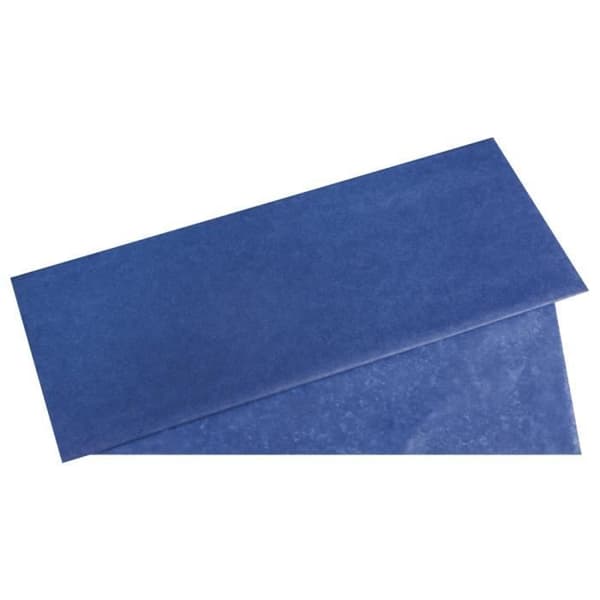 Ljusresistent silkespapper blå 50x75cm 17g/m² färg.resist. 5 ark - RAYHER