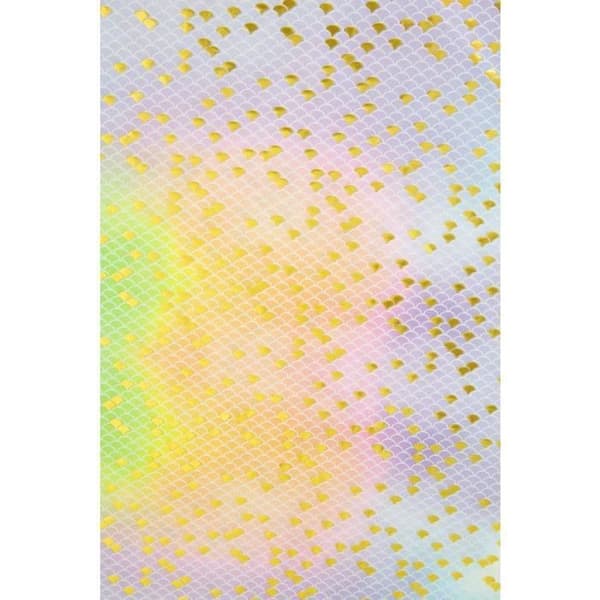 Pochon med 20 ark Décopatch - DECOPATCH - Gul - Textur - Lätt att applicera - Hållbar