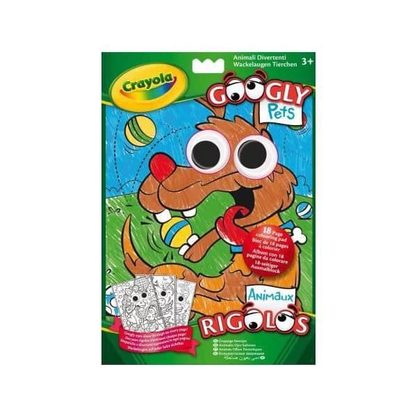 Crayola - 04-5124 - Funny Animals Coloring Album...
