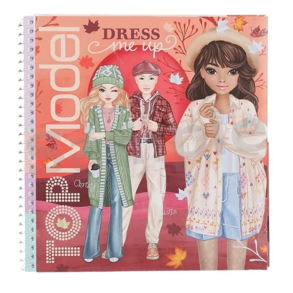 Målaralbum TOP Model Dress me up model Cozy