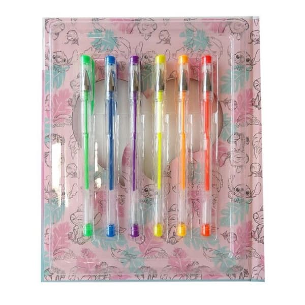 Anteckningsbok med pennor barn Kids Licensing Stich