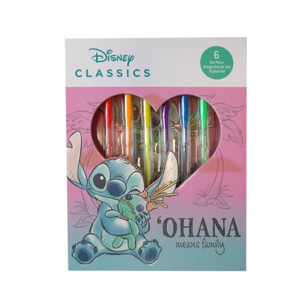Anteckningsbok med pennor barn Kids Licensing Stich