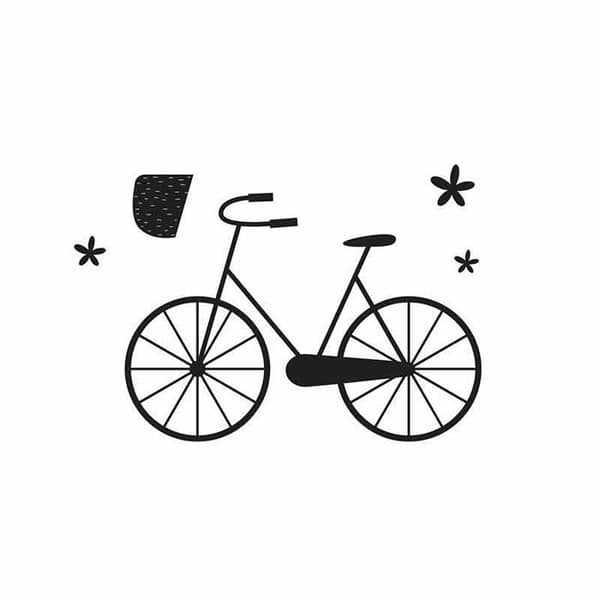 Skärmatris - Cykel