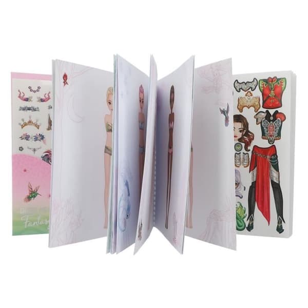 Målaralbum TOP Modellmodell Dress me up Fantasy squirrel