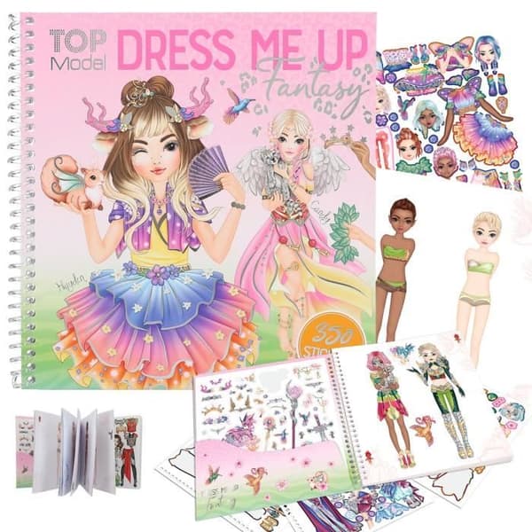 Målaralbum TOP Modellmodell Dress me up Fantasy squirrel