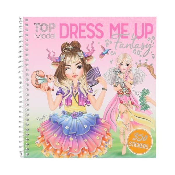Målaralbum TOP Modellmodell Dress me up Fantasy squirrel