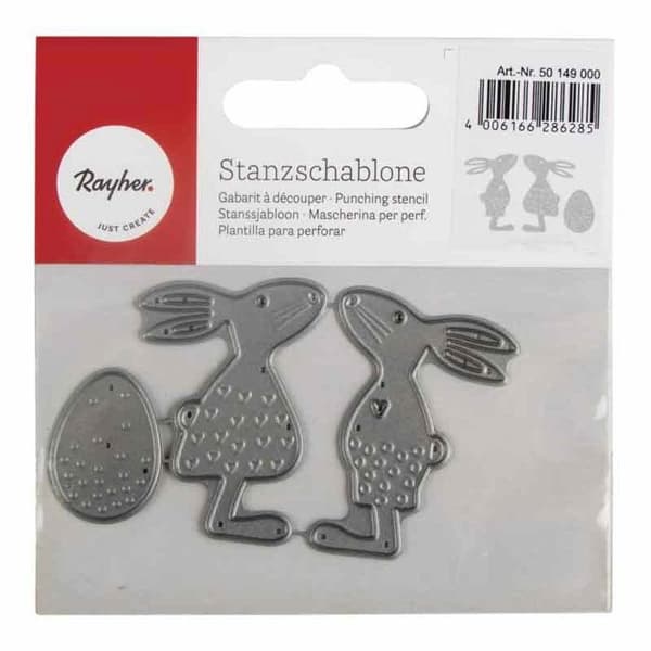 Metallskärning kaniner