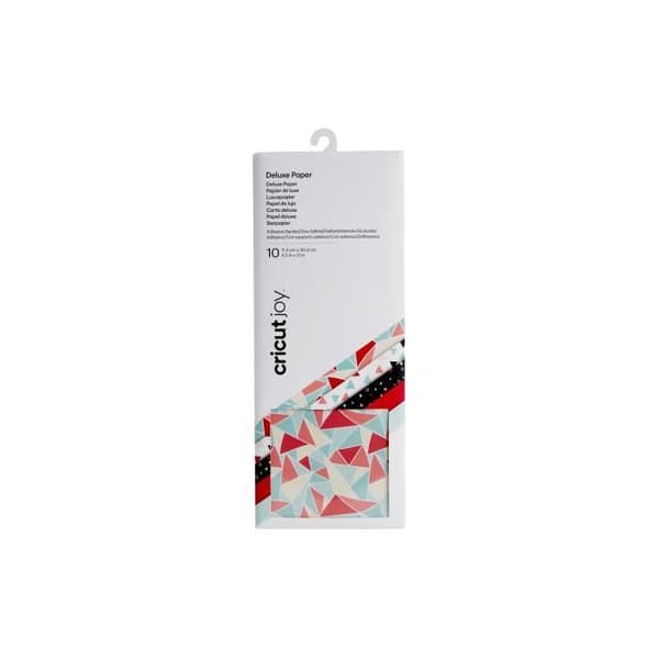 Deluxe självhäftande papper - CRICUT - Kalejdoskop - Flerfärgat - 12" - 10 ark