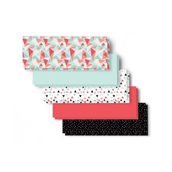 Deluxe självhäftande papper - CRICUT - Kalejdoskop - Flerfärgat - 12" - 10 ark