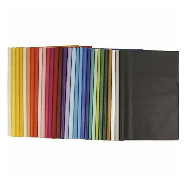 Mjukpapper - Ej specificerat - 50 x 70 cm - Blandade färger - 300 st - Premiumkvalitet
