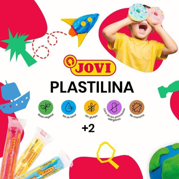Jovi-låda med 15 modelleringspastastänger - 90/15