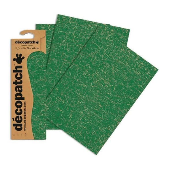 3 Decopatch-ark - Grön 445