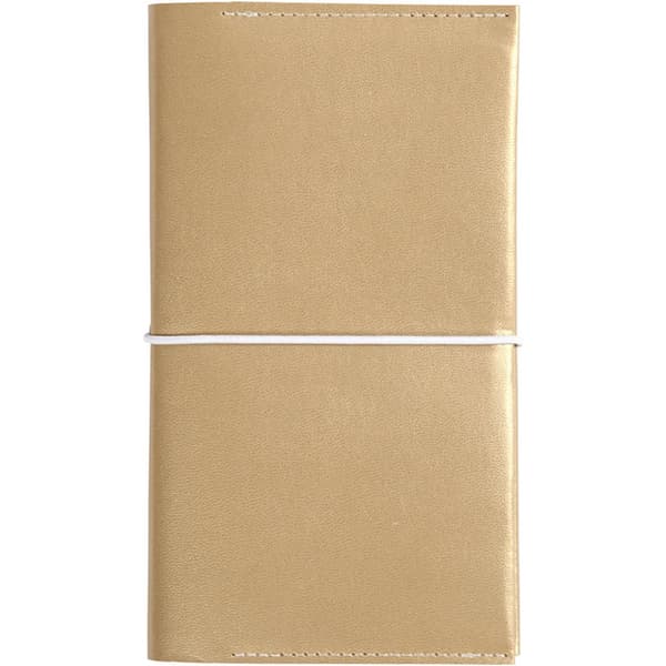 Bullet Journal - Guld - 10x18,5 cm