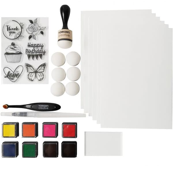 Startset Stämplar - Stamping Starter Kit - 30 delar