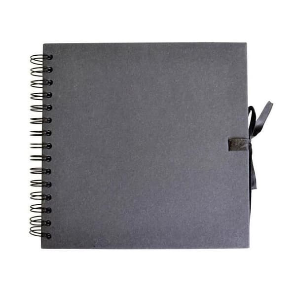 Notebook Scrapbooking 20 x 20 cm - Svart