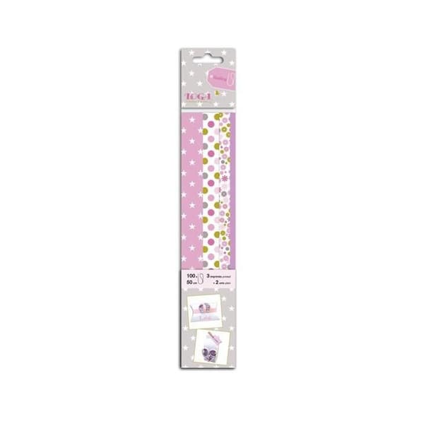 100 Quillingbander av 50 cm Lila - Grenadine