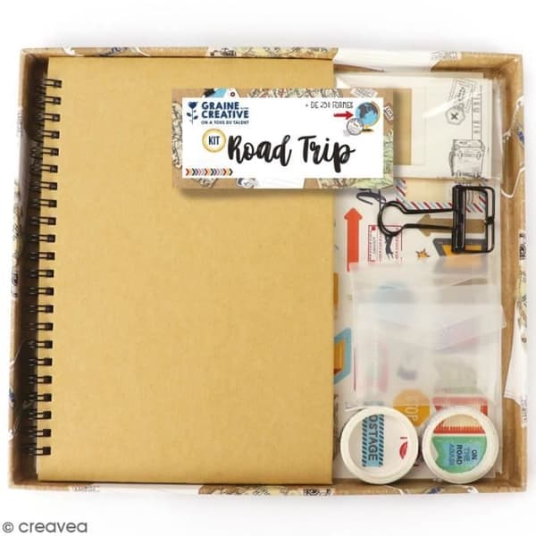 Scrapbooking kit - Resedagbok