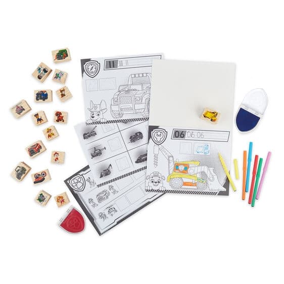 Paw Patrol -puiset postimerkit, aktiviteettisetti - Melissa & Doug