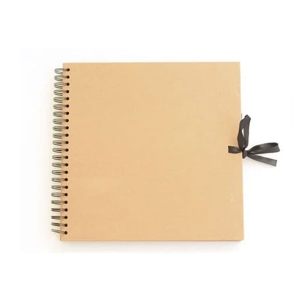 Scrapbooking album - Artémio - Kraft 30cm - Brun - 40 ark - Blandat